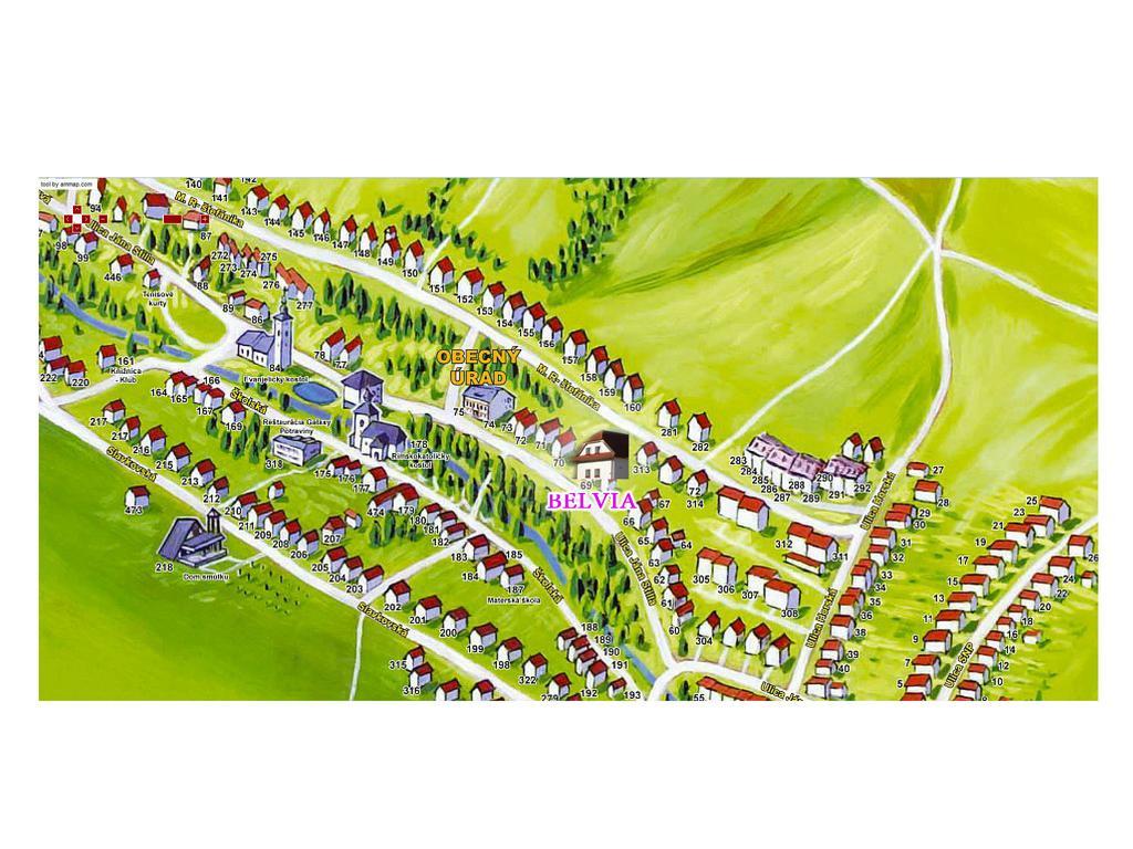Penzion Belvia Nová Lesná Εξωτερικό φωτογραφία